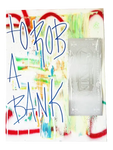 Karl Lagasse Peinture To Rob A Bank Silver Dollar Blue Font